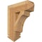 Ekena Millwork Legacy Arts & Crafts Rough Sawn Bracket, Western Red Cedar, 6"W x 20"D x 24"H BKT06X20X24LEC03RWR - alternate 1